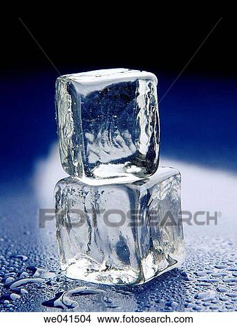 Picture - Ice cubes. Fotosearch