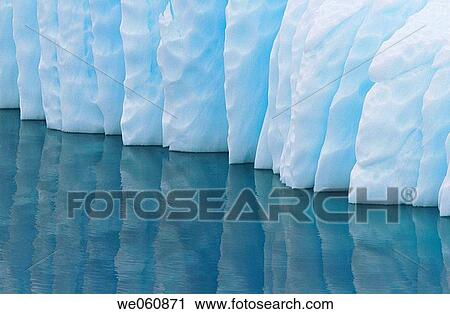 Iceberg reflection. Paradise Bay. Antartica View Large Photo Image Stock Image - Iceberg reflection. Paradise Bay. Antartica. Fotosearch