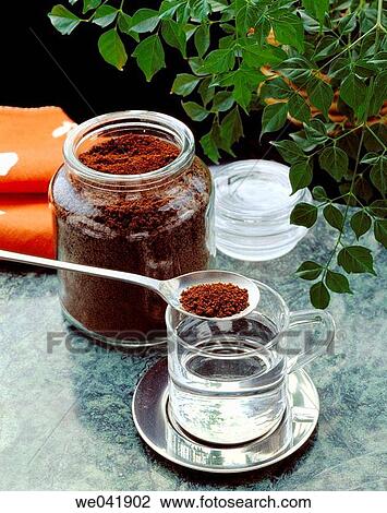 Stock Image - Instant coffee. Fotosearch