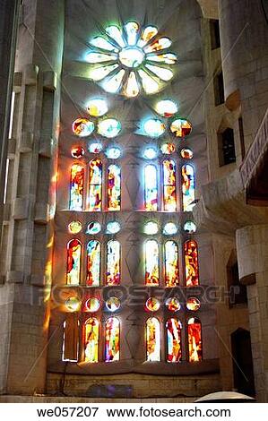 Interior of Sagrada Familia temple by Gaudi, Barcelona. Catalonia, Spain View Large Photo Image Stock Photo - Interior of Sagrada Familia temple by Gaudi, Barcelona. Catalonia, Spain. Fotosearch