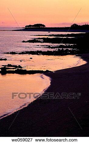 Kerpenhir point, Locmariaquer. Brittany, France View Large Photo Image Stock Photo - Kerpenhir point, Locmariaquer. Brittany, France. Fotosearch