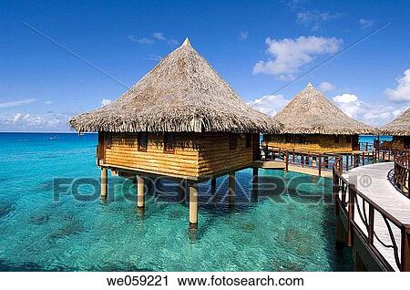 Kia Ora Resort, Rangiroa, Tuamotu Archipelago, French Polynesia. View Large Photo Image Stock Image - Kia Ora Resort, Rangiroa, Tuamotu Archipelago, French Polynesia.. Fotosearch