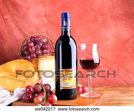 Stock Photo - La Mancha wine. Castilla-La Mancha, Spain. Fotosearch