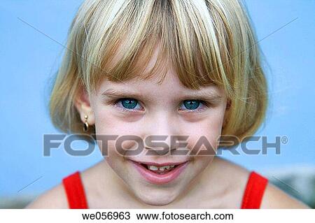 Stock Image - Little girl. Fotosearch