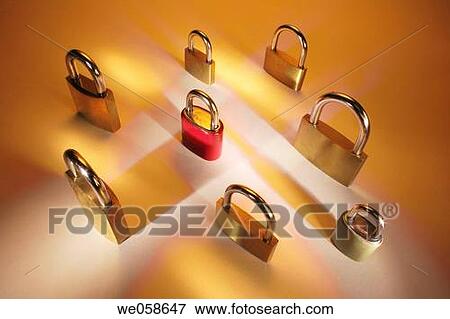 Locks View Large Photo Image Stock Photo - Locks. Fotosearch