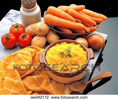 Mashed carrots View Large Photo Image Stock Image - Mashed carrots. Fotosearch