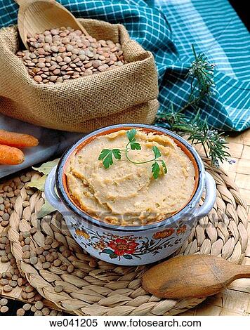 Mashed lentils View Large Photo Image Stock Photography - Mashed lentils. Fotosearch