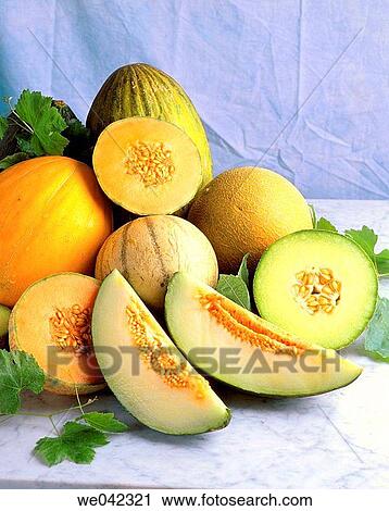 Melon View Large Photo Image Stock Image - Melon. Fotosearch