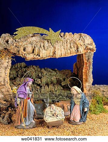 Nativity scene View Large Photo Image Stock Image - Nativity scene. Fotosearch