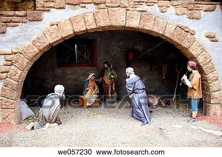 Nativity scene View Large Photo Image Stock Image - Nativity scene. Fotosearch