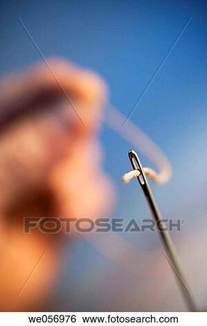 Needle View Large Photo Image Stock Photograph - Needle. Fotosearch