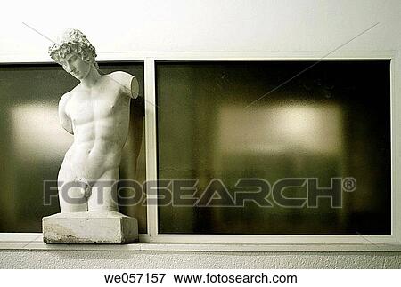 Old plaster model for artistic drawing View Large Photo Image Stock Photo - Old plaster model for artistic drawing. Fotosearch