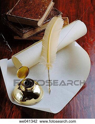 Old quill View Large Photo Image Stock Image - Old quill. Fotosearch