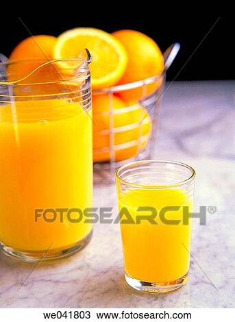 Stock Image - Orange juice. Fotosearch