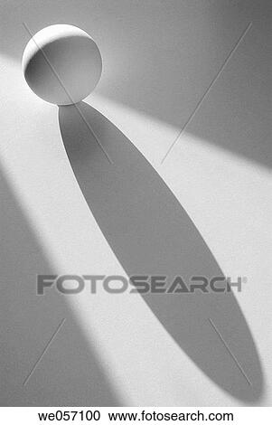 Oval shadow of white ball View Large Photo Image Stock Image - Oval shadow of white ball. Fotosearch