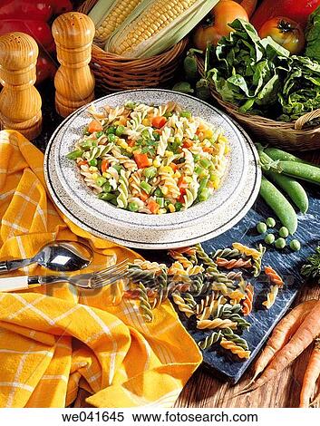 Pasta salad View Large Photo Image Stock Photography - Pasta salad. Fotosearch