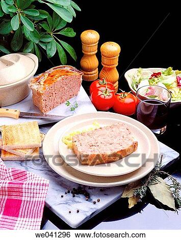 Pate of pork View Large Photo Image Stock Photograph - Pate of pork. Fotosearch