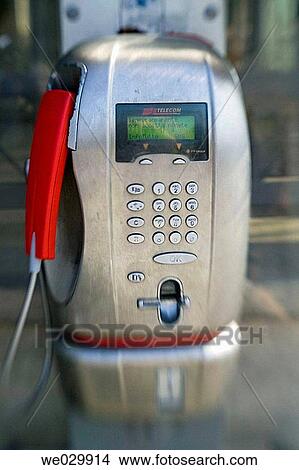 Pay phone. Rome, Italy View Large Photo Image Picture - Pay phone. Rome, Italy. Fotosearch