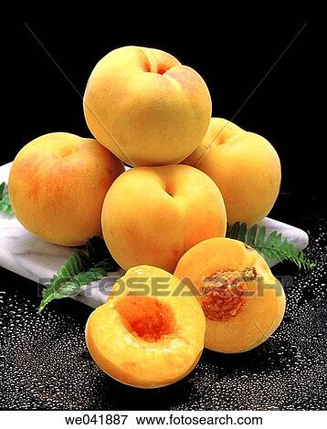 Peaches View Large Photo Image Stock Photo - Peaches. Fotosearch