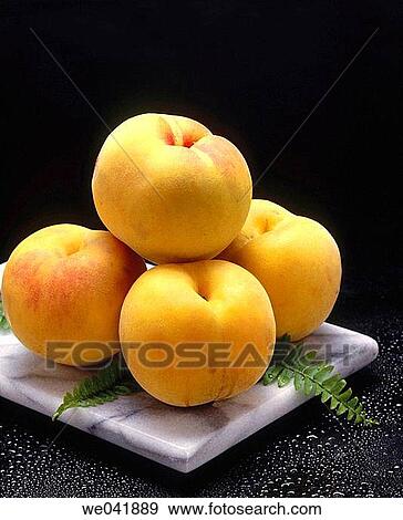 Stock Photo - Peaches. Fotosearch