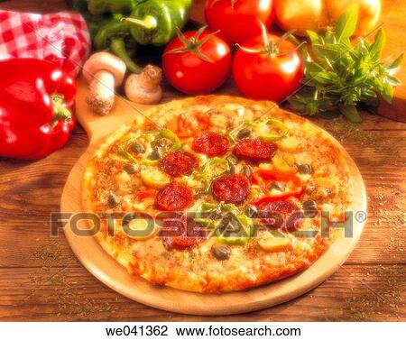 Stock Image - Pizza. Fotosearch