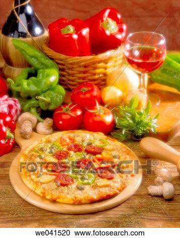 Stock Image - Pizza. Fotosearch