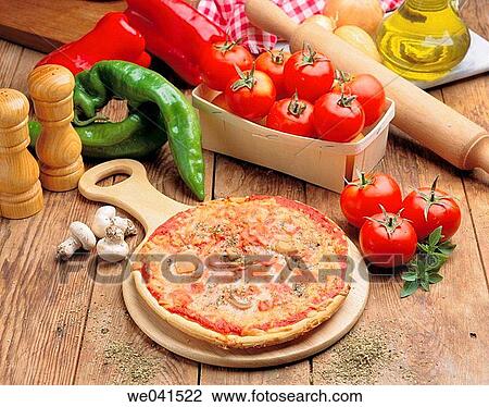 Pizza View Large Photo Image Stock Image - Pizza. Fotosearch