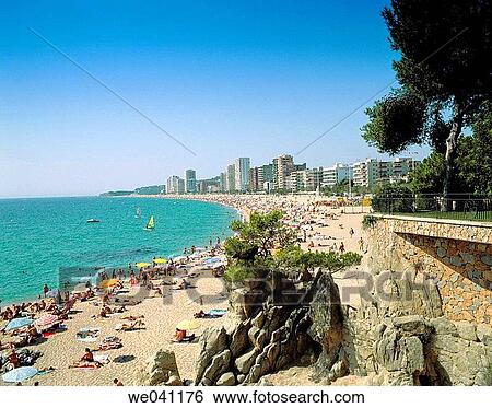 Stock Photograph - Platja d? Aro. Baix Emporda, Girona province, Catalonia, Spain. Fotosearch