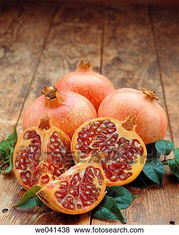 Pomegranates View Large Photo Image Stock Photo - Pomegranates. Fotosearch
