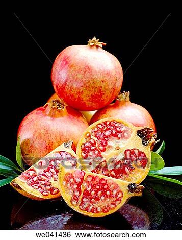 Pomegranates View Large Photo Image Stock Photograph - Pomegranates. Fotosearch