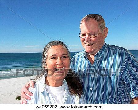Portrait of Happy Elderly Couple View Large Photo Image Stock Image - Portrait of Happy Elderly Couple. Fotosearch