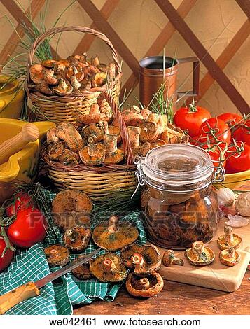 Preserved food, mushrooms View Large Photo Image Stock Image - Preserved food, mushrooms. Fotosearch