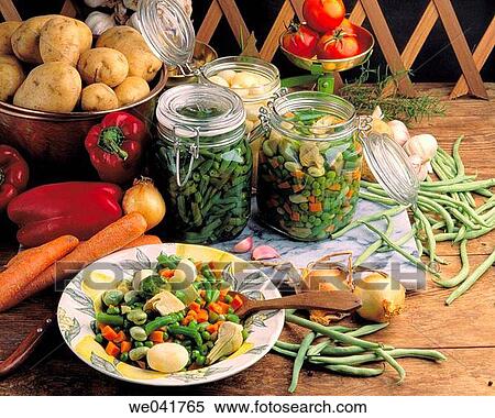Preserved food, vegetables View Large Photo Image Stock Photography - Preserved food, vegetables. Fotosearch