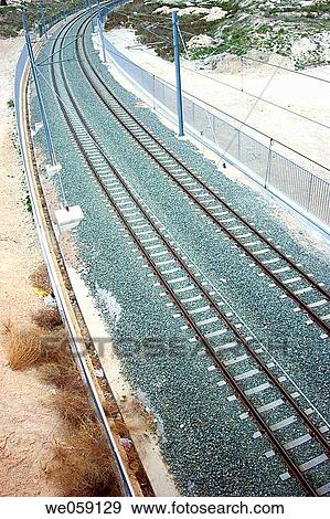 Stock Photo - Railway. Fotosearch