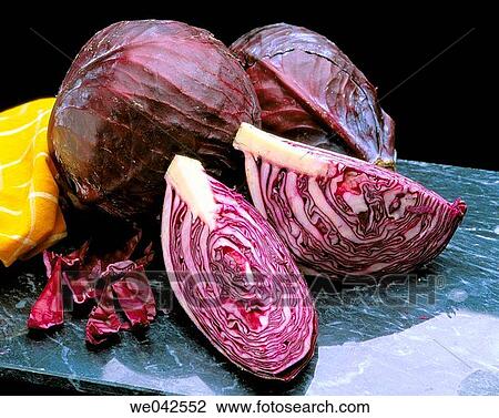 Red cabbage View Large Photo Image Stock Image - Red cabbage. Fotosearch