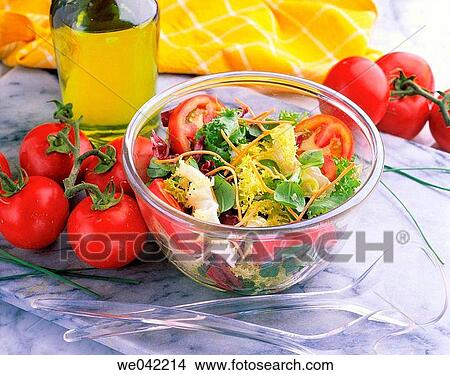 Picture - Salad. Fotosearch