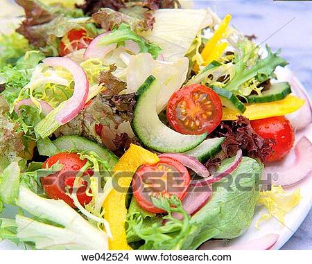 Salad View Large Photo Image Picture - Salad. Fotosearch