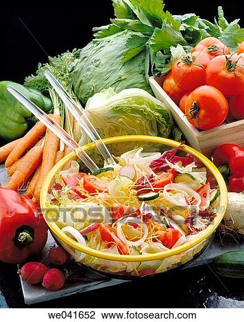 Salad View Large Photo Image Stock Image - Salad. Fotosearch