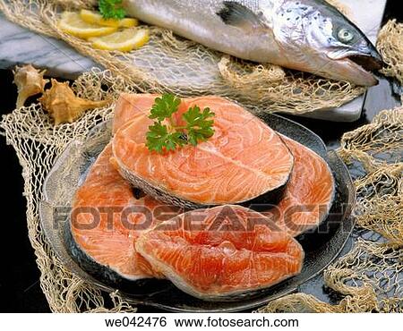Salmon View Large Photo Image Stock Photograph - Salmon. Fotosearch
