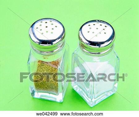 Stock Photo - Salt and pepper. Fotosearch