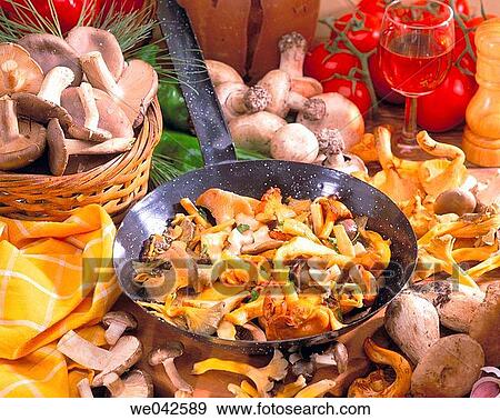 Salted mushrooms View Large Photo Image Stock Photo - Salted mushrooms. Fotosearch