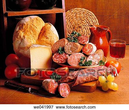 Stock Photo - Sausages. Fotosearch
