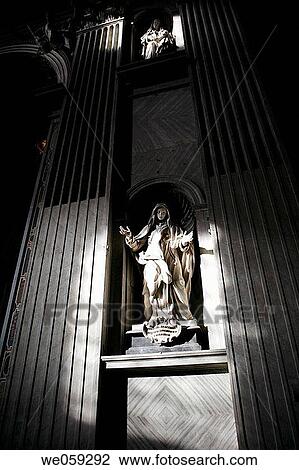 Sculpture in St. Peter's Basilica, Vatican City. Rome, Lazio, Italy View Large Photo Image Stock Image - Sculpture in St. Peter's Basilica, Vatican City. Rome, Lazio, Italy. Fotosearch