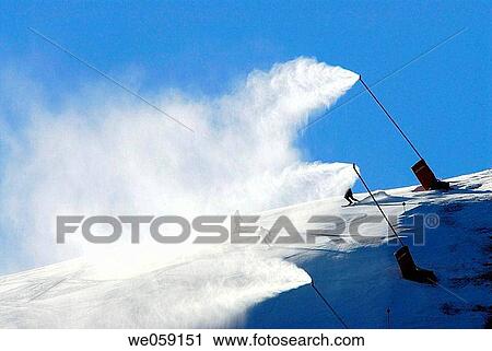 Snow guns. La Molina, Cerdanya. Girona province, Catalonia, Spain View Large Photo Image Stock Image - Snow guns. La Molina, Cerdanya. Girona province, Catalonia, Spain. Fotosearch