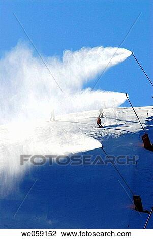 Snow guns. La Molina, Cerdanya. Girona province, Catalonia, Spain View Large Photo Image Stock Image - Snow guns. La Molina, Cerdanya. Girona province, Catalonia, Spain. Fotosearch