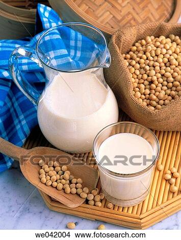 Soy milk View Large Photo Image Picture - Soy milk. Fotosearch