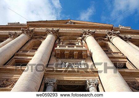 St. Peter's Basilica, Vatican City. Rome, Lazio, Italy View Large Photo Image Stock Image - St. Peter's Basilica, Vatican City. Rome, Lazio, Italy. Fotosearch