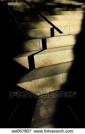 Stairs. Barcelona, Catalonia. Spain. View Large Photo Image Stock Photo - Stairs. Barcelona, Catalonia. Spain.. Fotosearch
