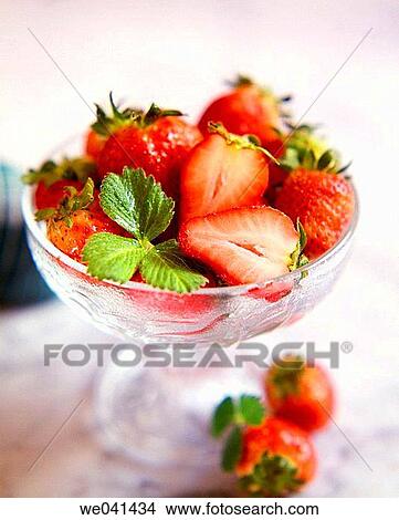 Strawberries View Large Photo Image Picture - Strawberries. Fotosearch