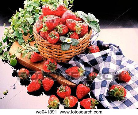 Stock Image - Strawberries. Fotosearch